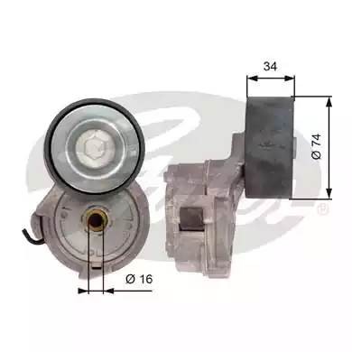 Натяжитель ремня T38559 GATES