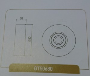 Натяжитель GT50680 GT50680 GMB