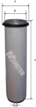 фильтр воздушный! вставка H380 D120.7 d94\ IVECO DAF MB VOLVO LIEBHERR A151-1 MFILTER AUTOMOTIVE FILTERS