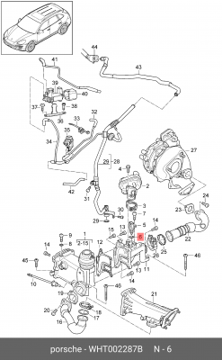 Уплотнительное кольцо VAG WHT002287B WHT 002 287 B VAG