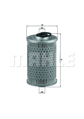 Фильтр топливный KX35 MAHLE KNECHT