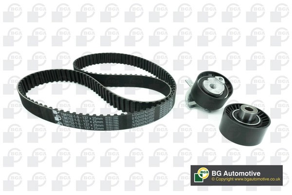 рем.к-кт ГРМ!\ Mitsubishi Outlander 2.0DI-D/2.4Mivec 07> TB1412K BG AUTOMOTIVE