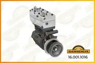 Компрессор воздушный 2 цил.Wabco 9125180030, 9125180040/Daf CF85, XF105, 1696197 160011016 SONDER