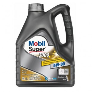 Масло моторное Mobil Super 3000 XE 5W-30 SL/SM/СF C3 синтетическое 4 л 153018 MOBIL