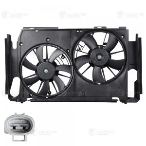 TOYOTA RAV 4 (2006>) 2 вентилятора с диффузором LFK19R4 LUZAR