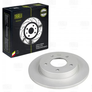 Диск торм. Mazda 3 (03-) зад. d=265 (DF 190137)  2шт DF190137 TRIALLI