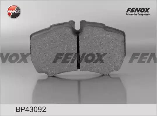 Колодки задние Iveco Daily II/III 02-/06- [109,5*63,8*20, Brembo syst.] BP43092 BP43092 FENOX
