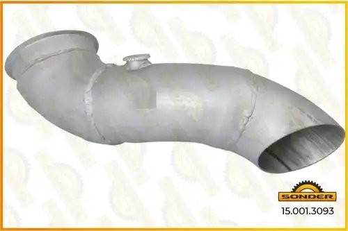 Конечная труба, выхлопная система, SCANIA, о.н. 1770278 150013093 SONDER