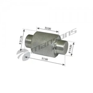 Ролик колодки тормозной 4515,4702 разжимной с насечкой 900750 900.750 MANSONS
