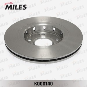 Диск тормозной передний MITSUBISHI OUTLANDER 03/CITROEN C-CROSSER/PEUGEOT 4007 ( K000140 MILES