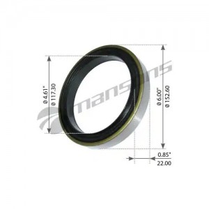 Сальник ROR ступицы (117.48x152.36x22) MANSONS GR103 MANSONS