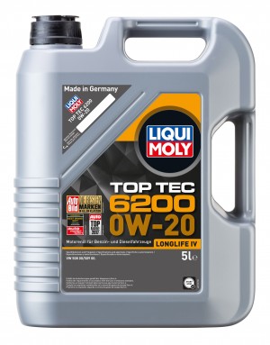 Масло моторное LIQUI MOLY TOP TEC 6200 0W20 синт.5л 20789 LIQUI MOLY