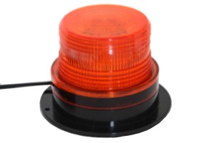 Маяк проблесковый 10-30V светодиодный на магните желтый AT AT14251 AT