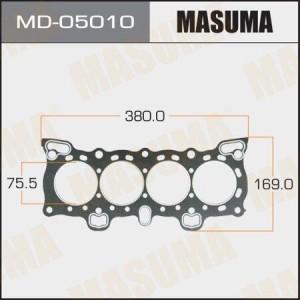 прокладка ГБЦ!\ Honda Civic/CRX 1.3/1.5/1.6 D13B/D15B/D16A/Z 87> MD-05010 MASUMA
