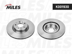 Диск тормозной ALFA ROMEO 147 01-/156 97-06/FIAT DOBLO 10- передний  K001930 K001930 MILES