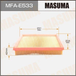фильтр воздушный!\ BMW F20/F21/F30/F31 1.6/1.2i 10> MFA-E533 MASUMA
