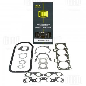 Комплект прокладок двигателя ВАЗ 2110-12 (с герметиком для клапанной крышки) GZ1 GZ 101 7016 TRIALLI
