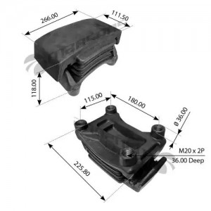 Отбойник рессоры пружинный 400512 400.512 MANSONS