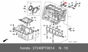 Датчик давления масла Honda HONDA 37240-PT0-014 37240PT0014 HONDA