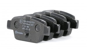 P23080 861 00=FDB1469=222366 !колодки дисковые з.\ Fiat Stilo/Multi Wagon 1.2i-1 P23080 BREMBO