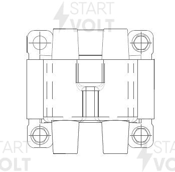 Катушка зажигания Subaru Outback (03-),Legacy (03-) 2.5i SC 1910 SC 1910 START VOLT