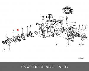 BMW 31507609535 BMW