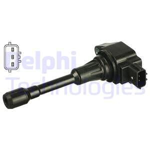 катушка зажигания\ Nissan Micra/Qashqai, Renault Koleos 1.2-2.5i 08> GN1024112B1 DELPHI