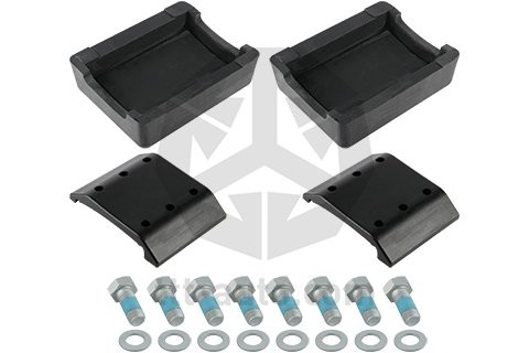 р/к седельного устройства !(мр) подушки (2шт+2шт)+болты(8шт)\JOST 38 530601109 TTT AUTO