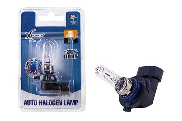 Лампа 12V HB3(9005) 65W P20d +30% 3200К блистер (1шт.) XENITE 1007084 XENITE