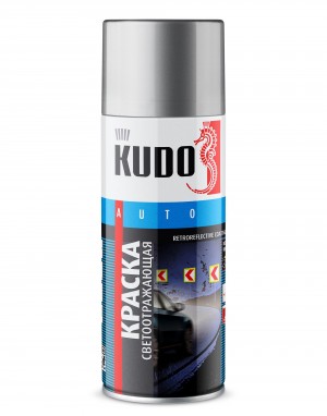 Краска "KUDO" светоотражающая (520 мл) (аэрозоль) KU-4950 KUDO