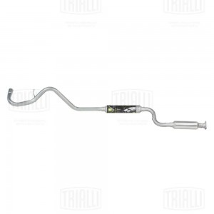 Глушитель Лада 2123 Евро-3 доп. (рез-р) со строн. фл. 3 отв. (алюм. сталь) (EAM  EAM 0212 TRIALLI