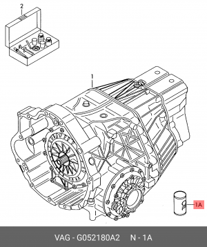 VAG ATF 1Л В МУЛЬТИТРОНИК G 052 180 A2 VAG
