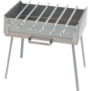 Мангал-дипломат 410х280х125х1.5мм в сумке (в комплекте 6 шампуров) PALISAD 69538 PALISAD