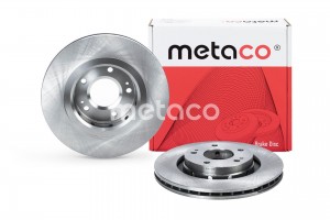 Диск тормозной передний вентилируемый 3050012 METACO