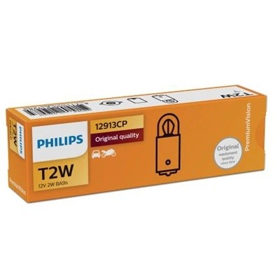 Лампа 12V 2W BA9s PHILIPS 12913CP PHILIPS