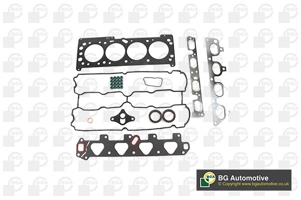 к-кт прокладок ДВС верхний!\ Opel Astra/Vectra/Zafira 1.6 95> HK6735 BG AUTOMOTIVE