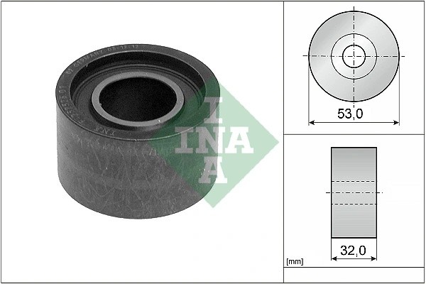 Ролик обводной ГРМ VOLVO S60 I/II, S80 I/II, XC90 532022510 532 0225 10 INA