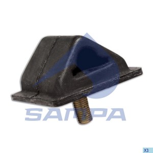 Отбойник рессоры задней M12*1.5/75*85/41 MAN L/M2000 020103 SAMPA