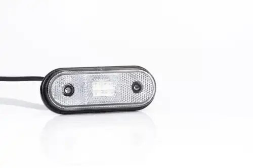 фонарь габаритный! белый LED 120x46 с проводом 0.5м\ FT020BLED FRISTOM