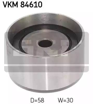 ролик обводной ремня ГРМ!\ Mazda BT-50 2.5D 06> VKM84610 SKF