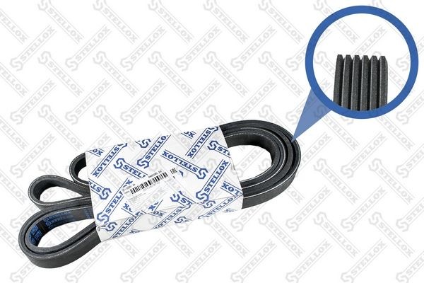 ремень поликлиновой! 6PK2285 \ MB Sprinter 2.1CDi, Mazda 6/Mpv 2.3i 02> 06-02285-SX STELLOX