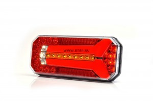 Фонарь многофункциональный задний LED (противотуман+стоп+поворот+задний ход) 1111L/P WAS