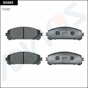 КОЛОДКИ ТОРМОЗНЫЕ FR RX350 2009 0446548150 SN965 ADVICS