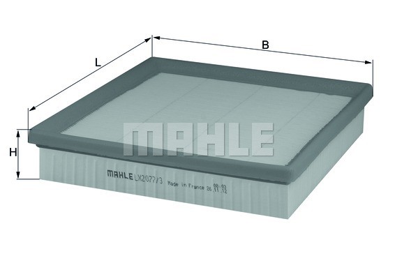 BMW 1-СЕРИЯ F20/F21/3-СЕРИЯ F30/F31/4-СЕРИЯ F32 LX2077/3 MAHLE KNECHT