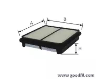 Фильтр воздушный AG592 AG 592 GOODWILL