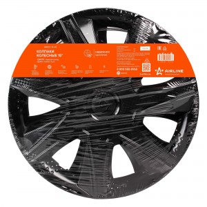 Колпаки колесные 15 Джой, черный глянец, карбон, компл. 2 шт. (AWCC-15-33) AWCC-15-33 AIRLINE