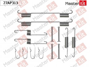 Комплект установочный барабанных колодок Kia SPORTAGE (K00) 1994 - 2004 Masterki 77AP313 MASTER KIT