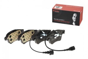 Колодки тормозные VW Touareg (06-10) передние (4шт.) BREMBO P85090 BREMBO