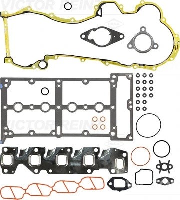 к-кт прокладок ДВС верхний! без ГБЦ\ Fiat Doblo/Linea/Punto, Opel Astra 1.3D 04> 023625902 VICTOR REINZ