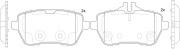 Колодки тормозные MERCEDES-BENZ S 2013-2020, MERCEDES-BENZ SL 2012- BP31023 BP31023 SB NAGAMOCHI